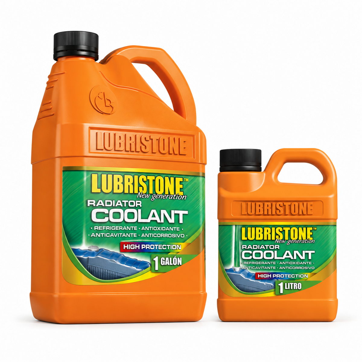 Refrigerante Verde Lubristone: envases de 1 galón y 1 litro; venta por unidad.