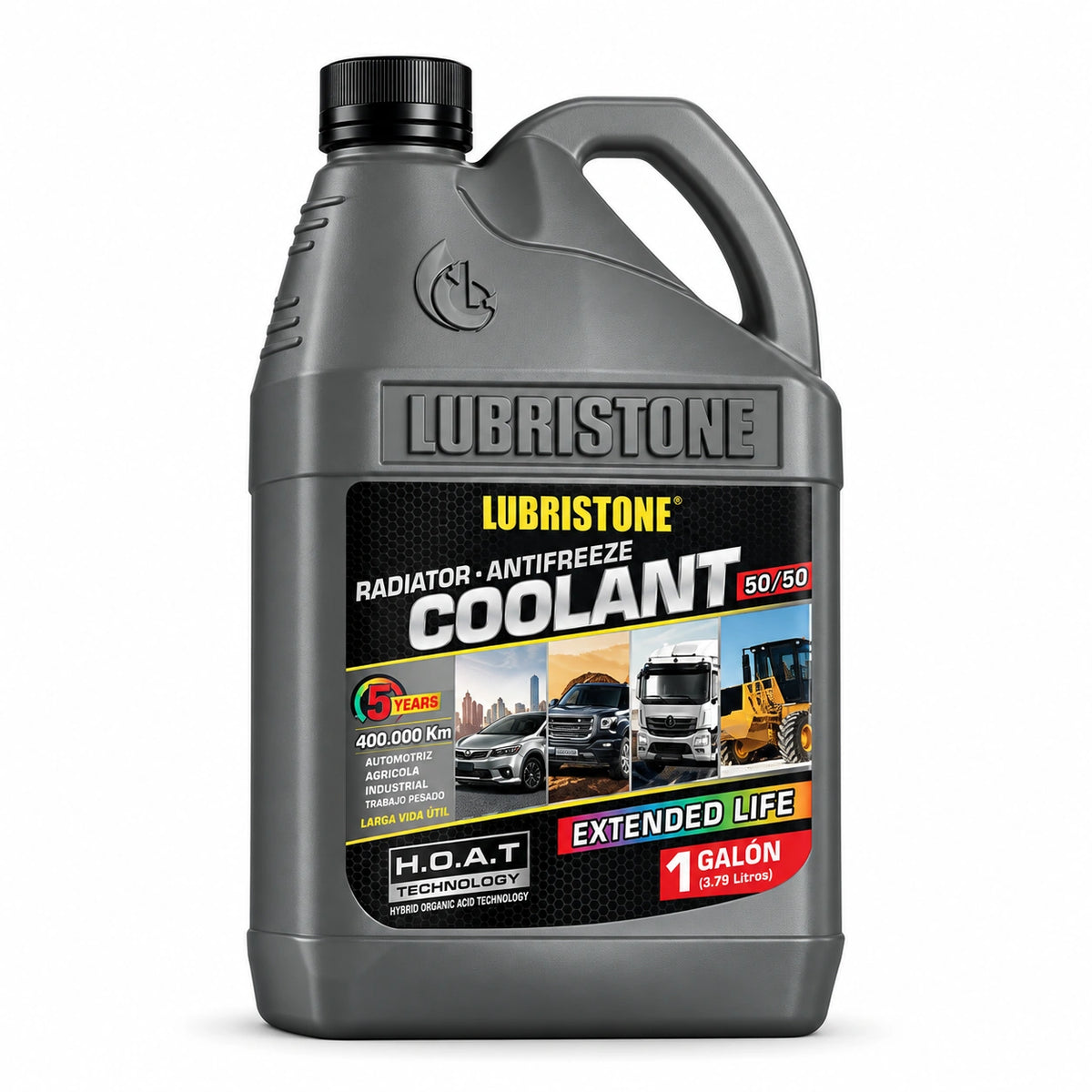 Antifreeze Extended Life 50/50 Lubristone, envase de 1 galón.