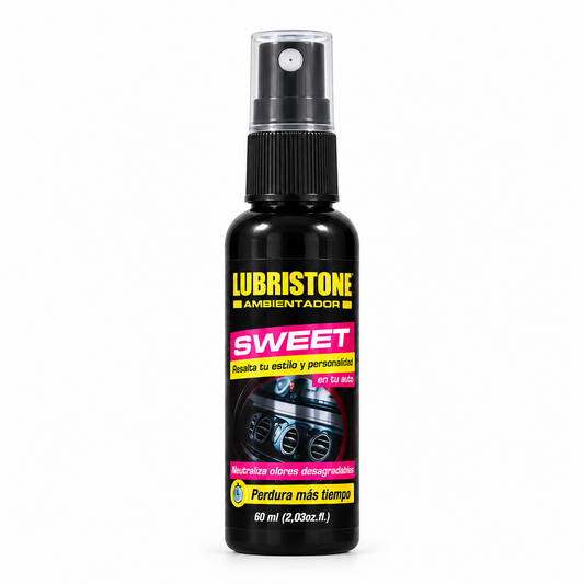 Ambientador Profesional Lubristone, aroma Sweet, envase de 60 ml.