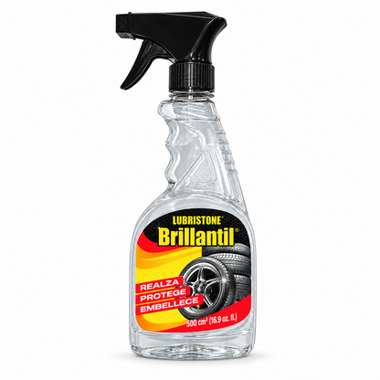 Brillantil Lubristone, envase de 500 ml con spray.