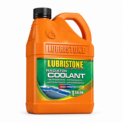 Refrigerante Verde Lubristone, envase de 1 galón.