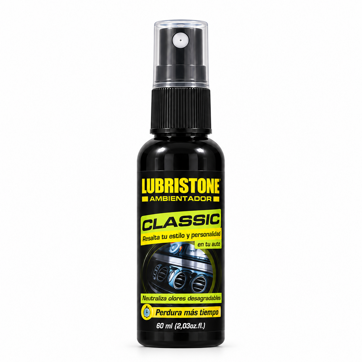 Ambientador Profesional Lubristone, aroma Classic, envase de 60 ml.