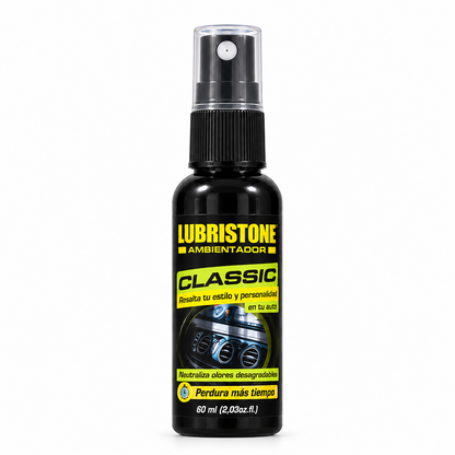 Ambientador Profesional Lubristone, aroma Classic, envase de 60 ml.